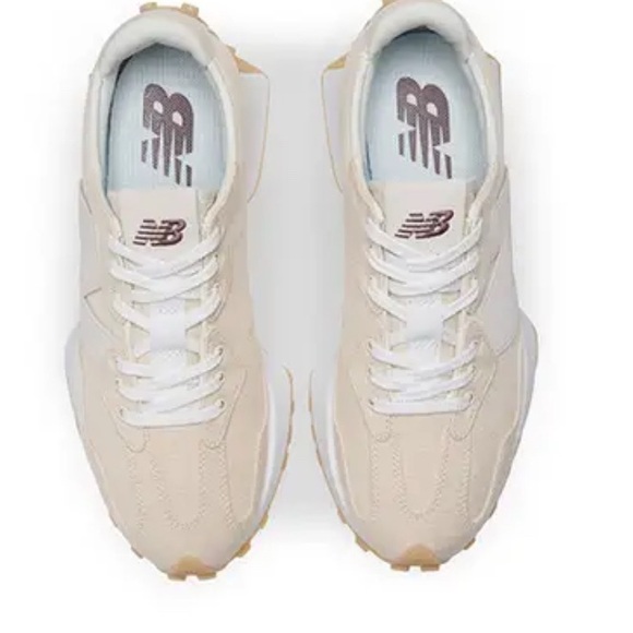 New Balance 327 Gum Cream Sneakers - Picture 2 of 11